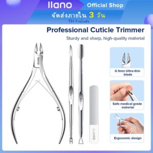 Llano กรรไกรตัดหนัง อุปกรณ์เครื่องมือสเตนเลส กรรไกรตัดหนังมือและเท้า อย่างดี วัสดุแข็งแรง ตัดเล็บ สําหรับใช้ในการหนังกํา