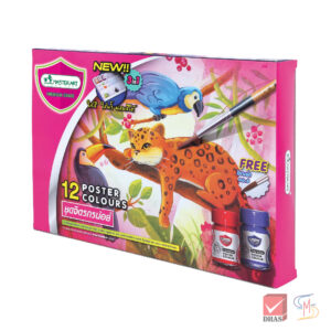 Master Art มาสเตอร์อาร์ต สีโปสเตอร์ ชุดจิตรกรน้อย 15 มล. 12 สี