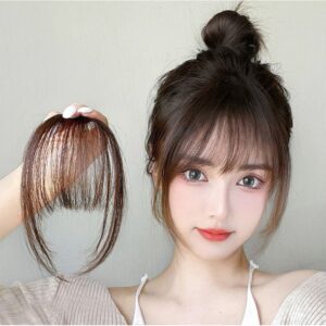 แฮร์พีชหน้าม้า หน้าม้าซีทรู มีจอน/ไม่มีจอน ซีทรู แบบสาวเกาหลี ผมนิ่ม เหมือนผมจริง แบบกิ๊บBB ติดง่ายมาก เนียนสุด
