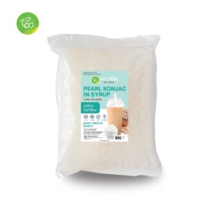ทีอีเอ ไข่มุกขาว บุกใส บุกไข่มุก ไข่มุกขาวในน้ำเชื่อม Konjac Pearl 800 กรัม