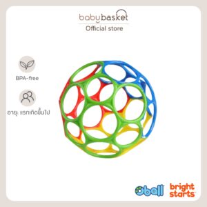 ลูกบอลยาง กัดได้ ของเล่นเด็ก Oball เสริมสร้างพัฒนาการ BPA Free