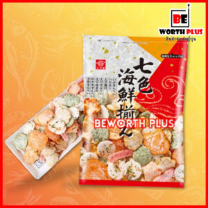 [พร้อมส่ง] Mikawaya Nanairo Seafood Sembe 125g เซบเบ้ซีฟู้ด ข้าวเกรียบญี่ปุ่น