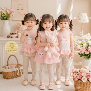 ต.4🎉New in Bno ชุดเด็กผู้หญิง 1-5ขวบ