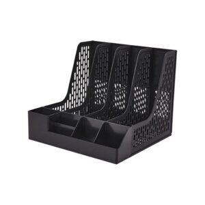 Bantex กล่องใส่เอกสาร แฟ้มตั้งโต๊ะเก็บเอกสาร A4 มีช่องด้านหน้า จัดระเบียบเอกสาร File Organizer