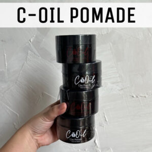 (ของแท้/พร้อมส่ง) C-Oil water based pomade ผลิตภัณฑ์จัดแต่งผมเนื้อน้ำ C-Oil Clay Pomade ผลิตภัณฑ์จัดแต่งทรงผมเนื้อด้าน