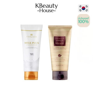 [โฟมล้างหน้า] TERESIA Premium Gold Snail Cleansing Foam 150g/Milk Plus Cleansing Foam 150g