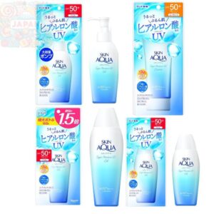 SKIN AQUA Super Moisture UV Gel Sunscreen 110g 165g Pump Type 140g Super Moisture Essence 80g