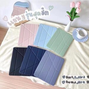 เคสซิลิโคนไอแพด mini1234567 Air4/5/6/7 gen10/gen11เคสไอแพด for pro11 10.2 gen7/8/9 Air3 gen5/6 Air1/2 ไม่มีช่องใส่ปากกา