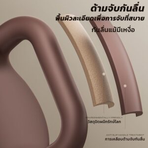 เคตเทิลเ4/5/6/8KGวัสดุพีวีซีแบบนุ่ม ฝึกยกน้ำหนักด้วยเคตเทิลเบล แบบลูกตุ้ม ลดน้ำหนัก
