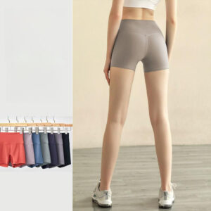 SHQX [New Arrival] Booty Boosting Workout Shorts - Confidence-Boosting & สบาย เอวสูงไม่มีรอยต่อ ยกบั้ะ และทนทานต่อการซqu