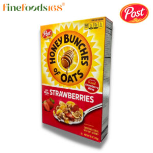 (exp21-11-2026)โพสท์ ฮันนี่ บันช์เชส ออฟ โอ๊ต วิท สตรอเบอรี่ 311 กรัม Post Honey Bunches of Oats with Strawberry
