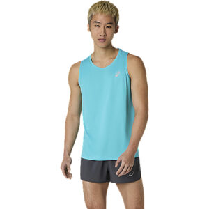 ASICS : 2011D240.001 ASICS SILVER SINGLET MEN เสื้อกล้ามผู้ชาย