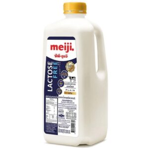 เมจินมพาสเจอร์ไรส์ปราศจากน้ำตาลแลคโตส 2ลิตร Meiji Pasteurized Lactose Free Milk 2ltr.