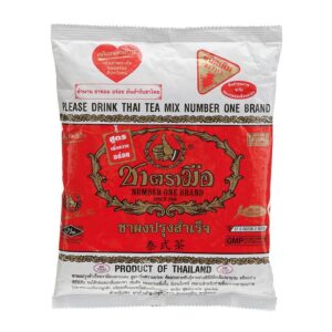 ชาตรามือชาผงปรุงสำเร็จฉลากแดงถุง 400กรัม Cha Tra Mue Thai Tea Mixed Red Lable 400g.