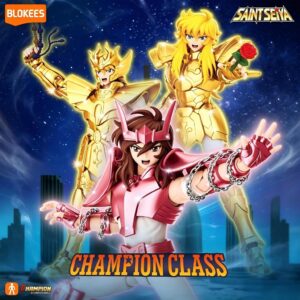 【NEW 】BLOKEES Saint Seiya CC14-16 อะนิเมะรูป Virgo Shaka บล็อกสะสมชุด Collectible Figure Model Kit