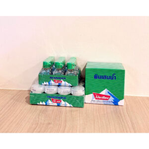 Pim-Saen balm Oil พิมเสนน้ำตราโป๊ยเซียน ขนาด 3cc /5cc/8cc(1กล่องมี12ชิ้น)มี 3แบบ of