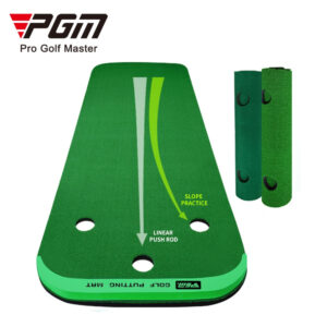 PGM เสื่อฝึกพัตต์ หญ้าเทียม Putting Mat GL012 | หลายหลุม ซ้อมเงียบ ม้วนเก็บได้
