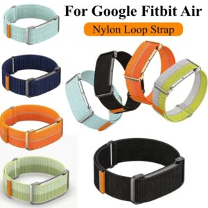 สายรัดห่วงไนลอนสําหรับ Google Fitbit Air Strap Sport Watchband สร้อยข้อมือเปลี่ยนสร้อยข้อมือสําหรับ Google Fitbit Air อุ