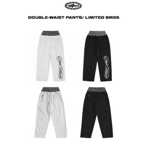 Cruehawts กางเกง Double - Waist Sweatpants CLP14