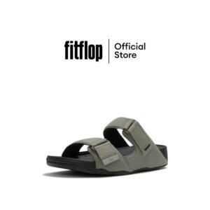 FITFLOP GOGH MOC W/REPELLENT SLIDES รองเท้าแตะผู้ชาย รุ่น A8F-E33 สี GREY