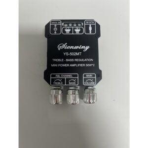 SINWINY YS-502MT แท้ 💯แอมป์จิ๋ว บลูทูธ 5.0 เครื่องขยายเสียง สเตอริโอ 2x50W รองรับลำโพง 4-8Ω