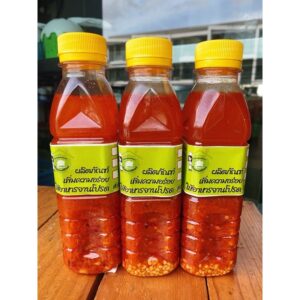 น้ำส้มพริกดอง พริกน้ำส้ม พริกดองก๋วยเตี๋ยว โดยสอนทำอาหารบ้านอาจารย์ลักษณ์